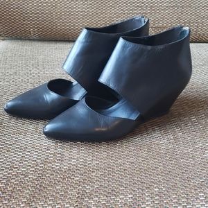 Loeffler Randall Black bootie heal.